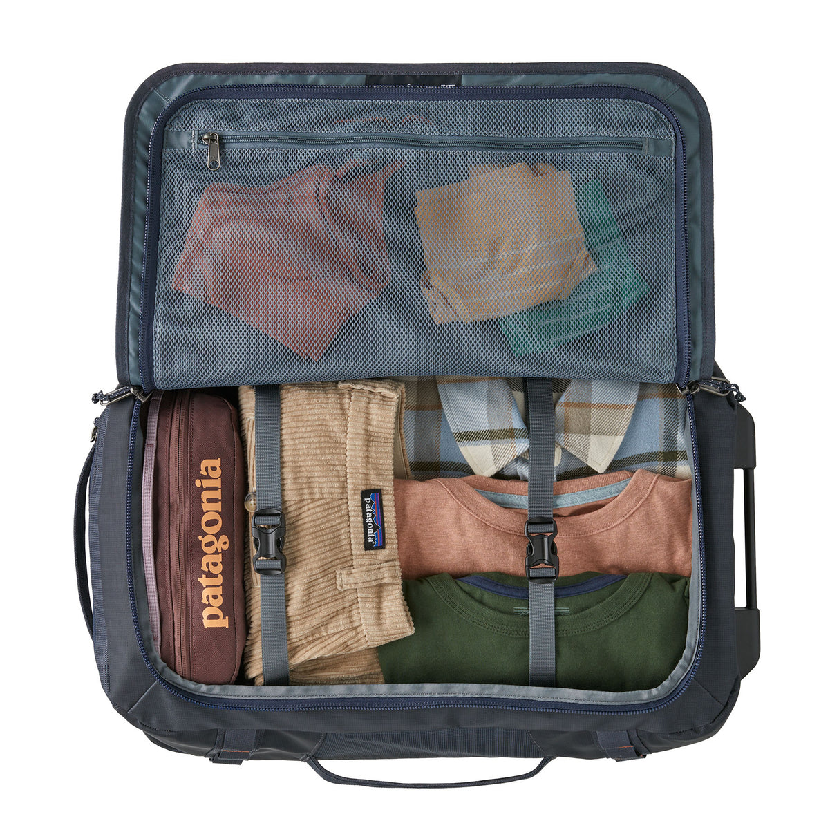 Black Hole Wheeled Duffel 40L Smolder Blue