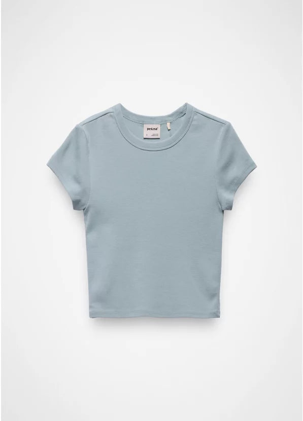 Prana Lotus Short Sleeve Tee - Womens Saltwater