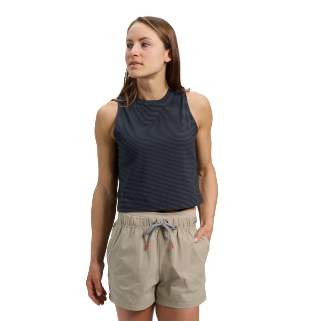 Black Diamond BD Stripe Tank - Womens Black-Carbon