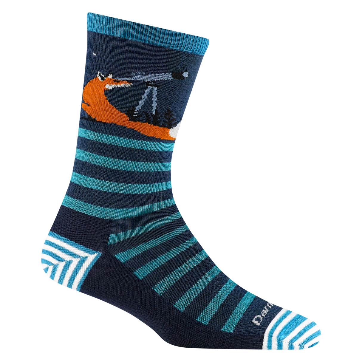 Darn Tough Animal Haus Crew Lightweight - Womens Eclipse / L