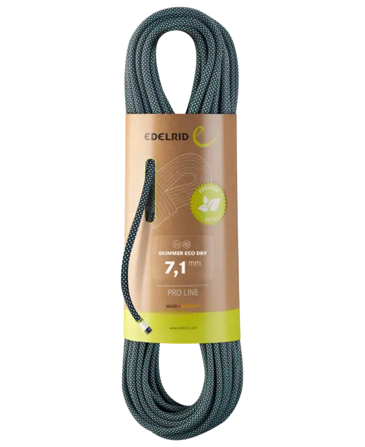 Edelrid 7.1mm Skimmer Eco Dry Night / 60M