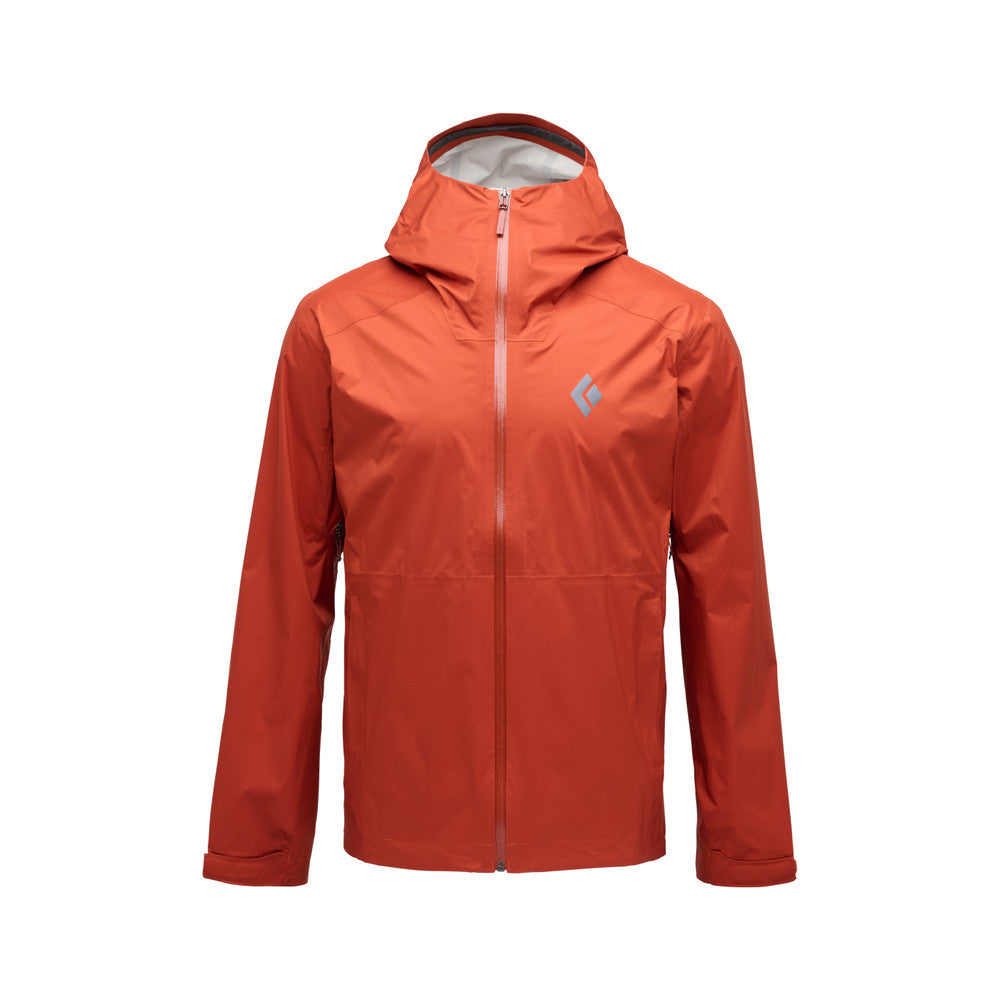Black Diamond Fineline Stretch Shell - Mens Burnt Sienna