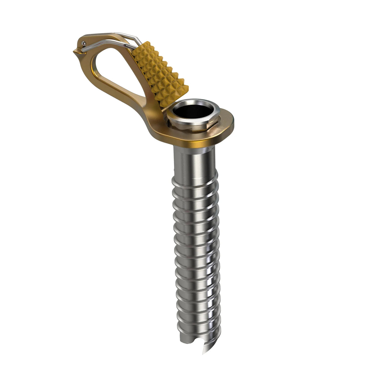 Blue Ice Aero Ice Screw Yellow / 13cm