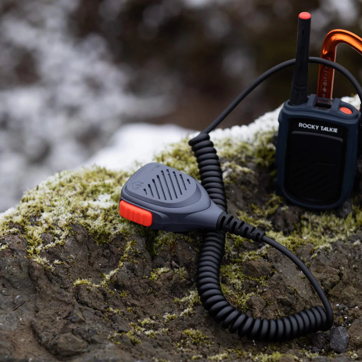 Rocky Talkie Waterproof Hand Mic For Mountain Radio