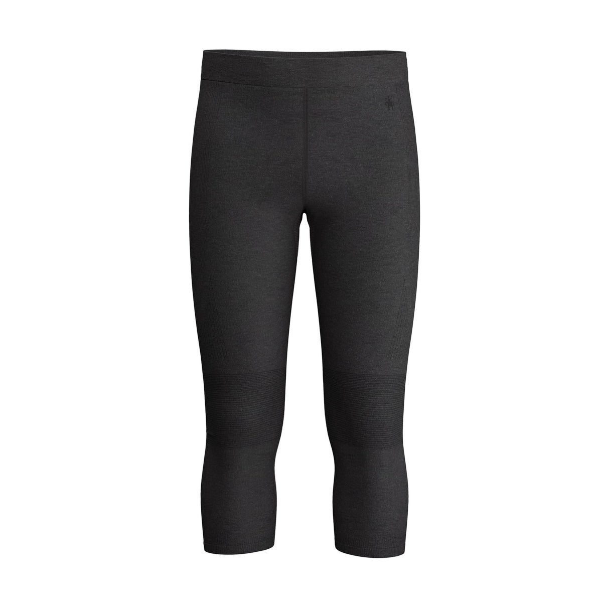 Smartwool Intraknit Thermal Merino Base Layer 3/4 Bottom - Mens CHARCOAL HEATHER-BLACK / M