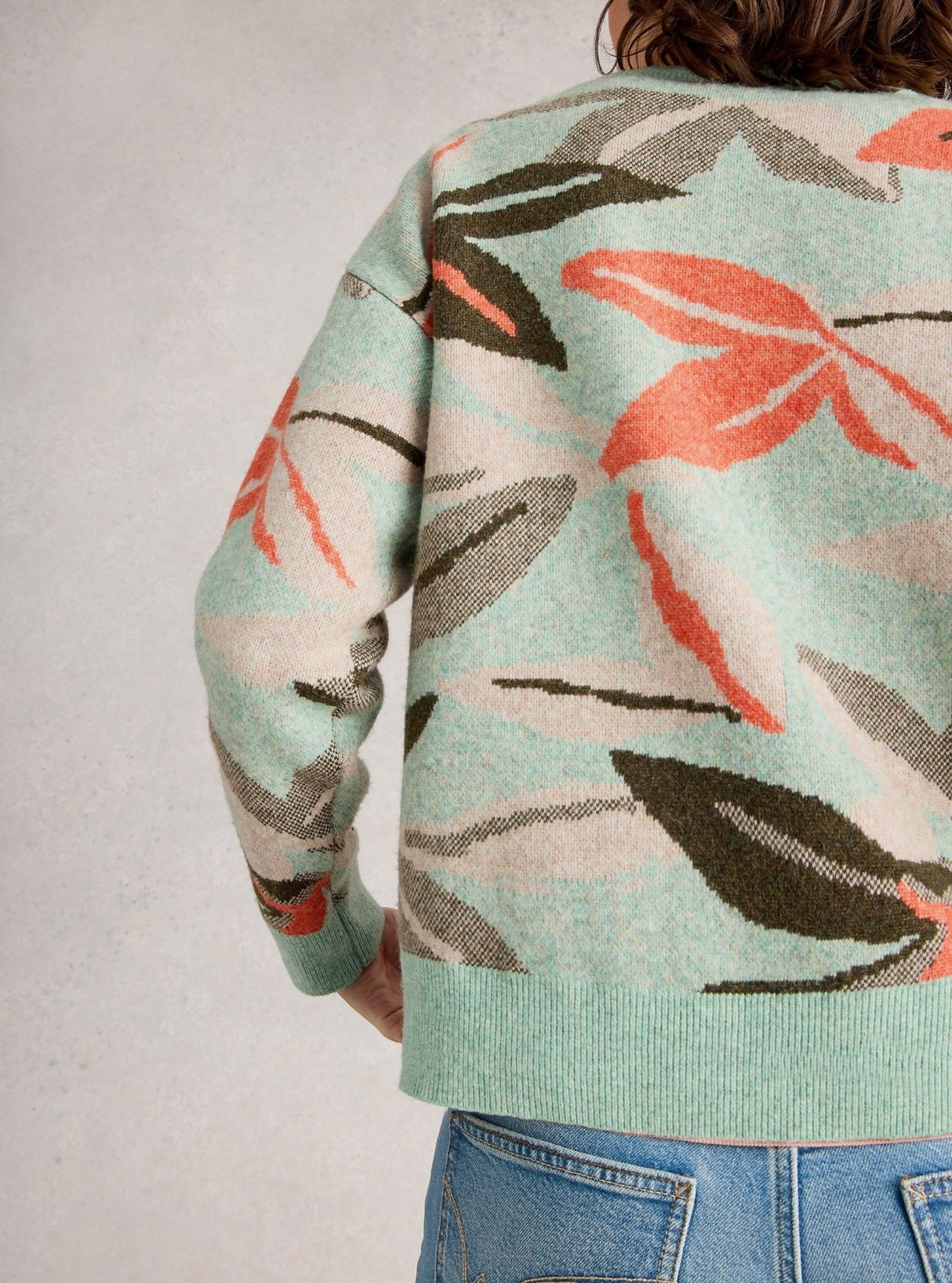 White Stuff Petal Jumper