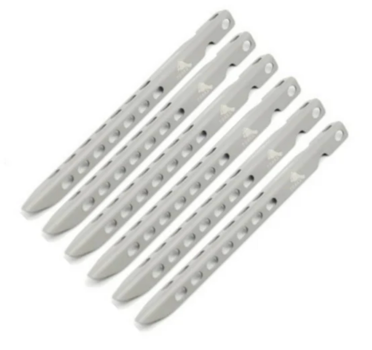 TOAKS Outdoors Titanium V-Shaped Peg (Pack of 6)