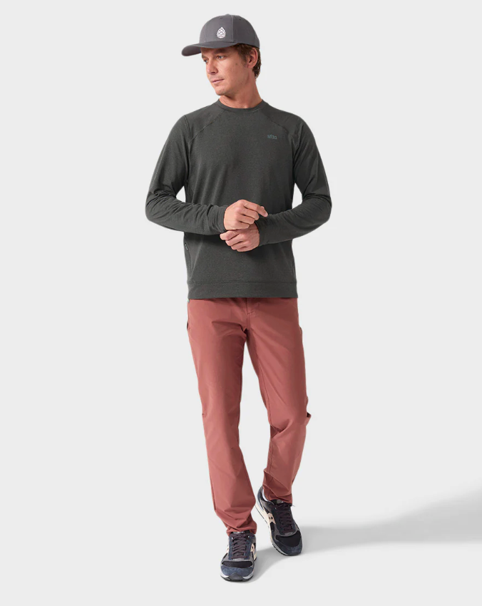 Stio Trax Power Grid Crew - Mens Raven