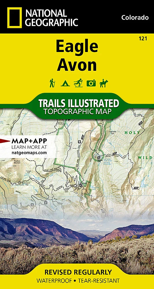 National Geographic Maps Eagle, Avon Map