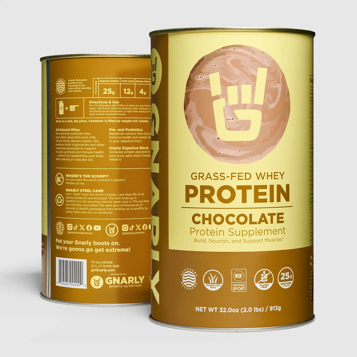 Gnarly Nutrition Whey Tub Chocolate