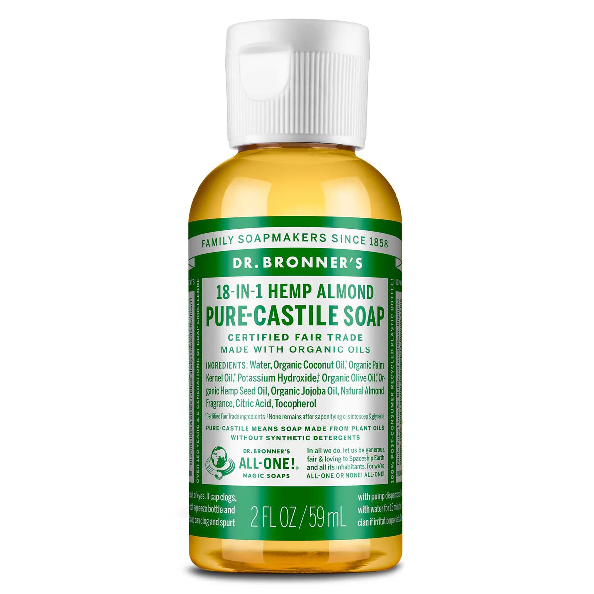 Dr. Bronners Liquid Soap Almond