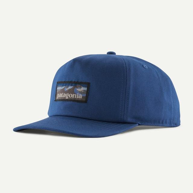 Patagonia Boardshort Label Funfarer Cap Clement Blue