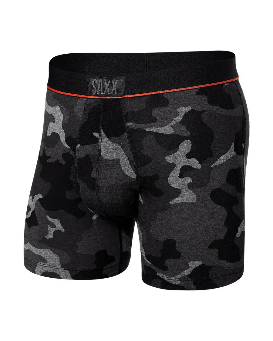 Saxx Ultra Super Soft Boxer Brief Supersize Camo-Black