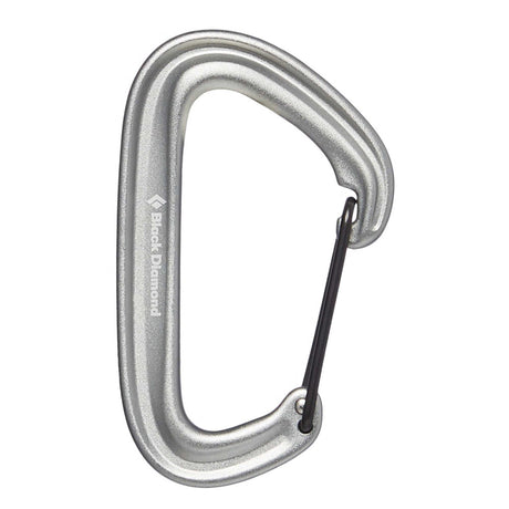 Black Diamond Litewire Carabiner Gray