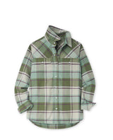 Stio Slipstone Midweight Flannel Shirt - Womens Pine Forest Plaid / L