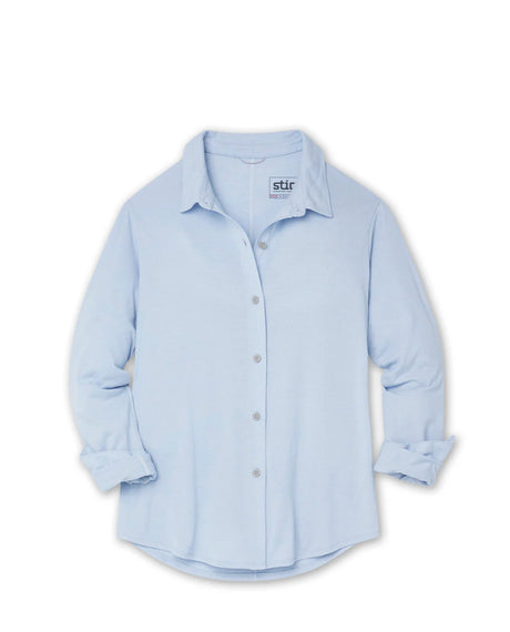 Stio Divide Shirt - Womens January ky Heather / S