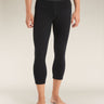 Icebreaker Merino 200 Oasis 3/4 Leggings - Mens Black / XS