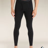 Icebreaker Merino 200 Oasis Leggings w/ Fly - Mens Black / XS