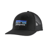 P-6 Logo Trucker Hat Black