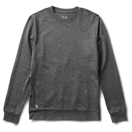 Vuori Ponto Performance Crew - Mens Deep Sea Heather / M