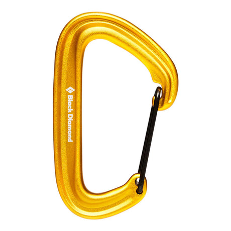 Black Diamond Litewire Carabiner Yellow