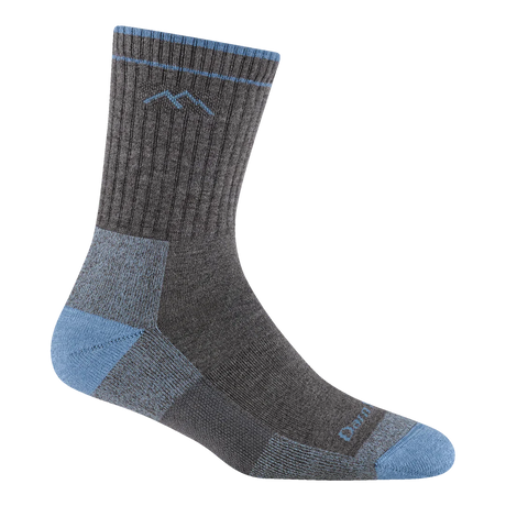 Darn Tough Hiker Coolmax Micro Crew Midweight With Cushion - Womens Gray / S