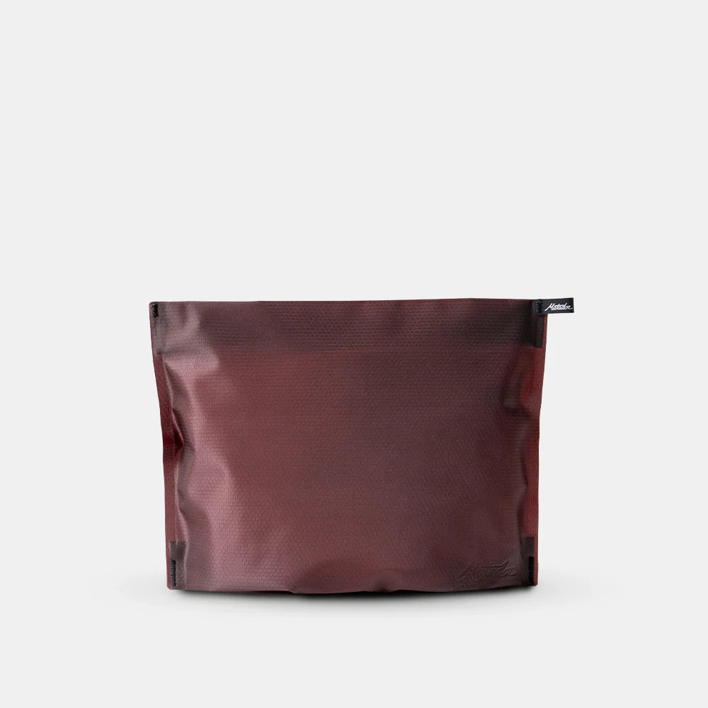 Matador Flatpak Zipper Toiletry Case Garnet