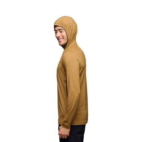 Black Diamond Alpenglow Pro Hoody - Mens Flax / M