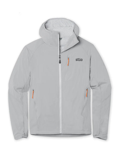 Stio Dawner Hooded Jacket - Mens Alloy