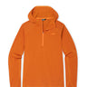 Stio Trax Power Grid Half Zip Hoodie - Mens Bonfire