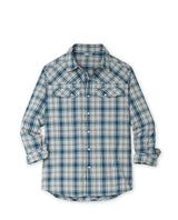 Stio Eddy Shirt Long Sleeve - Mens Sage Flats Plaid