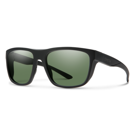 Smith Barra Matte Black|Chromapop Polarized Gray Green