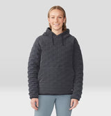 Mountain Hardwear Stretchdown Light Pullover - Womens Black / S
