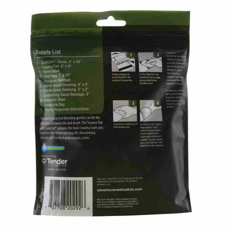 Adventure Medical Kits Trauma Pak With Quikclot