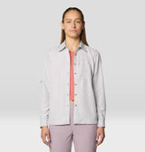 Mountain Hardwear Canyon Long Sleeve Shirt - Womens Light Dunes / XS