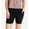 Free Fly All Day 6 Pocket Short - Womens Black