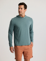 Free Fly Elevate Lightweight Hoodie - Mens Stormy Sea / XL