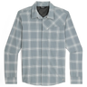 Outdoor Research Astroman Long Sleeve Sun Shirt - Mens Lead Plaid / S