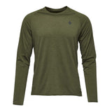 Black Diamond Lightwire Long Sleeve Tech Tee - Mens Crag Green / XS
