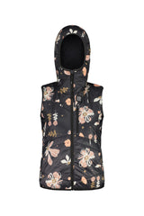 Maloja Zinkenm Vest - Womens Deep Black Flora / S