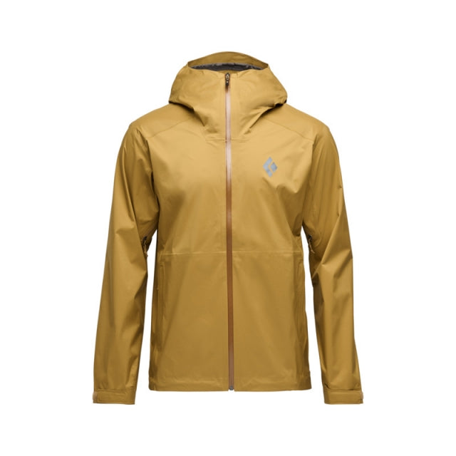 Black Diamond Fineline Stretch Shell - Mens Flax