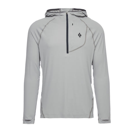 Black Diamond Alpenglow Pro Hoody - Mens Pewter / L