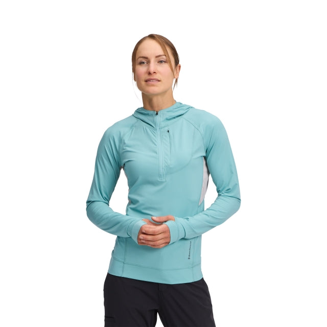 Black Diamond Alpenglow Pro Hoody - Womens Glacier