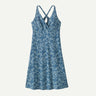 Patagonia Amber Dawn Dress - Womens Flourish: Abundant Blue / XS