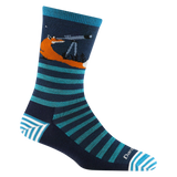 Darn Tough Animal Haus Crew Lightweight - Womens Eclipse / L