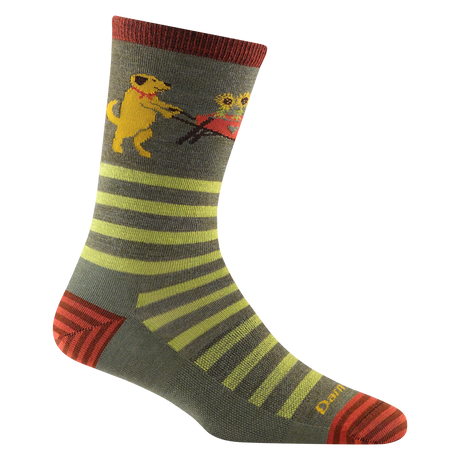 Darn Tough Animal Haus Crew Lightweight - Womens Herb / M