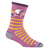Darn Tough Animal Haus Crew Lightweight - Womens Lilac / M