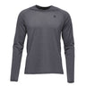 Black Diamond Lightwire Long Sleeve Tech Tee - Mens Steel Grey / XXL