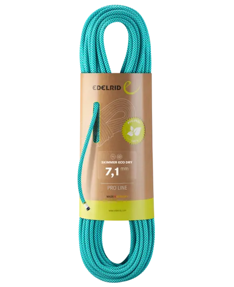Edelrid 7.1mm Skimmer Eco Dry IceMint / 60M