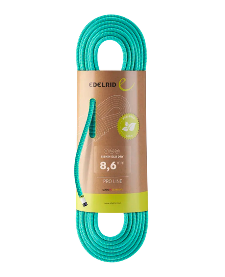 Edelrid 8.6mm Siskin Eco Dry Icemint / 60M